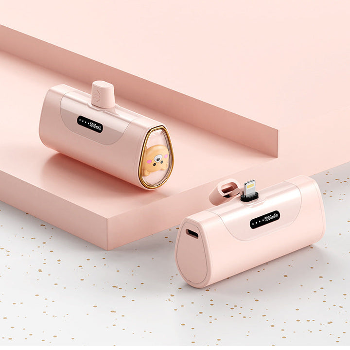 Funny power bank with integrated animal figure Kalsten