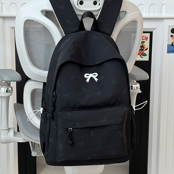 Cute Soft Fabric Mini School Backpack
