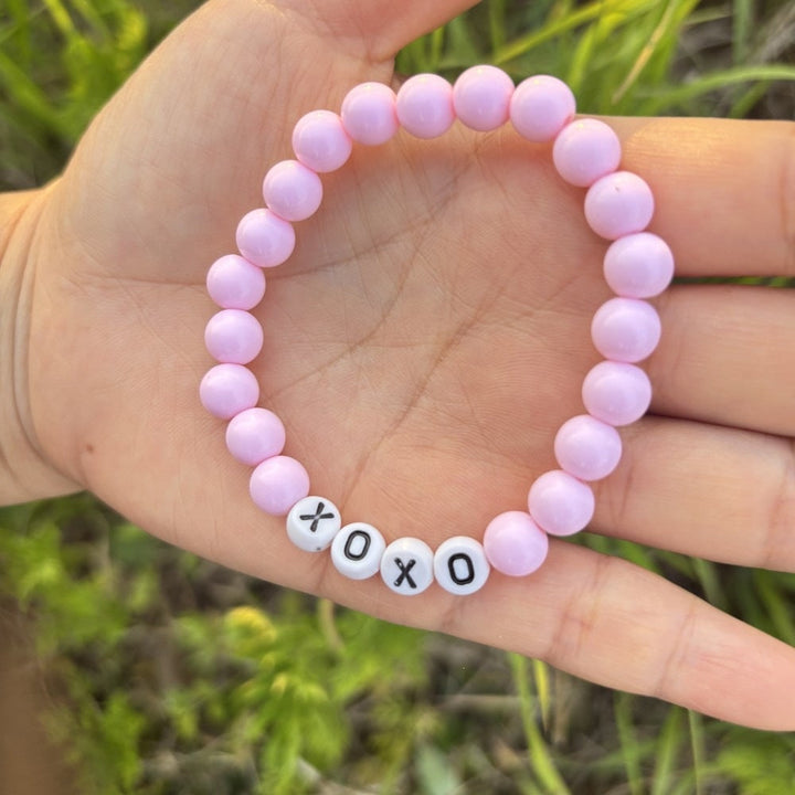 Friendship bracelet made of pastel beads Kalsten