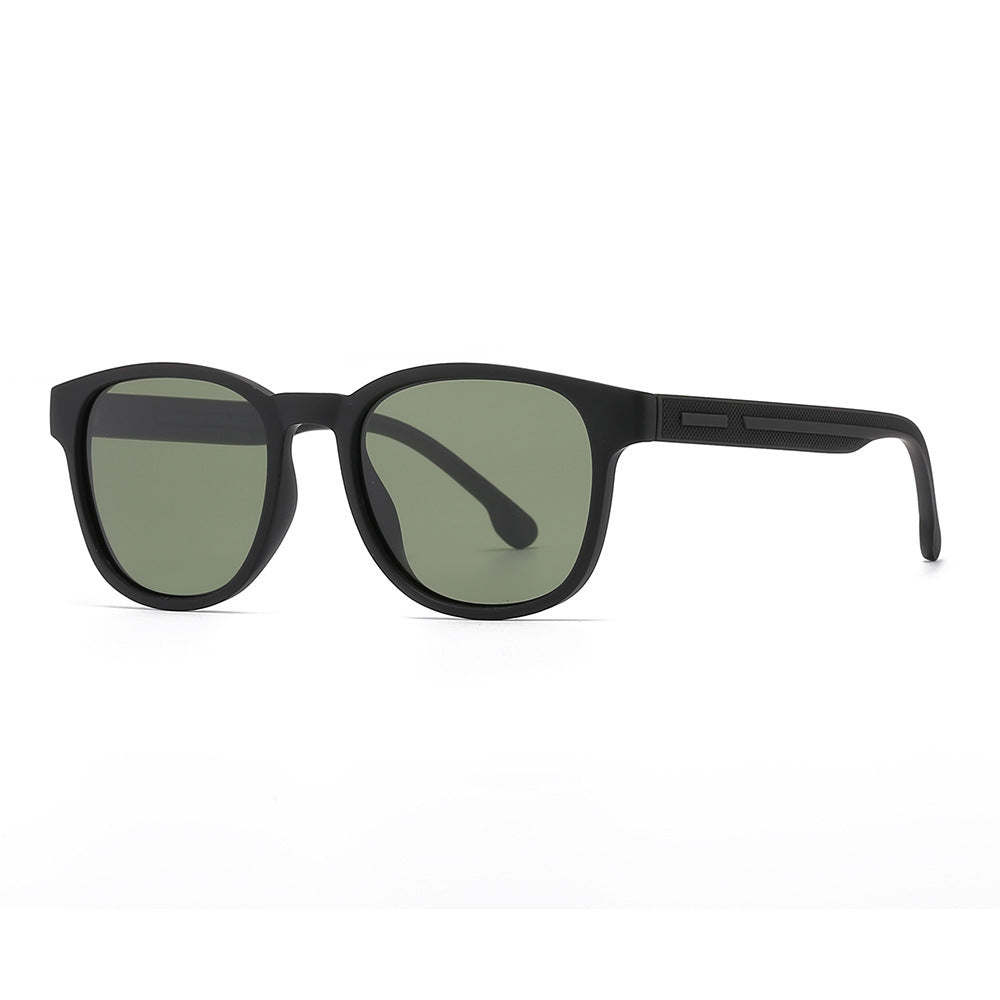 Men's Sleek Minimalist Square Frame Sunglasses Kalsten