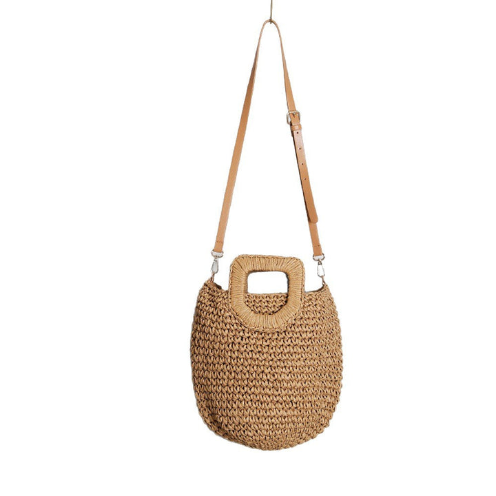 Handcrafted Carrying Bag Made of Natural Wicker Kalsten