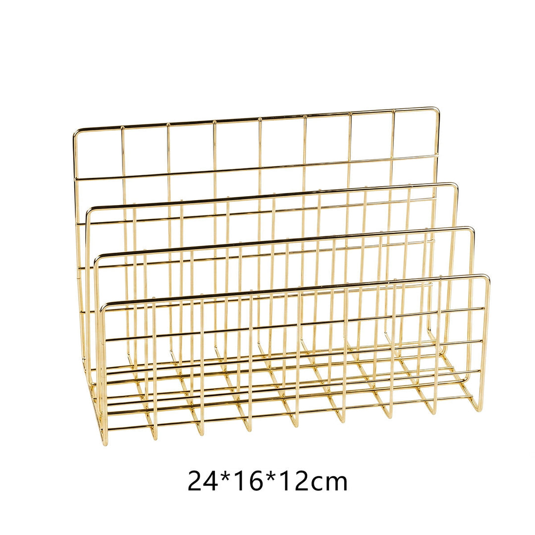 Metal Storage Basket in Modern Design Kalsten