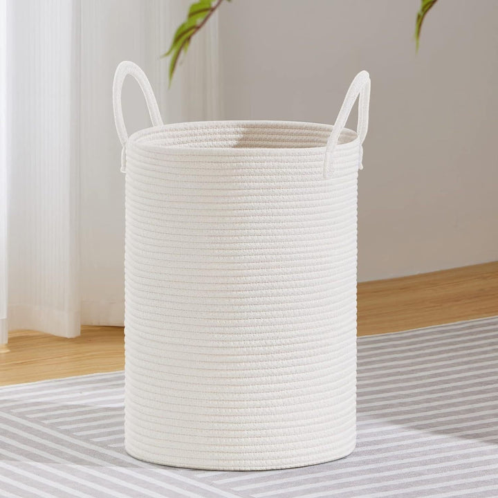 Women's decorative storage basket with two practical handles Kalsten