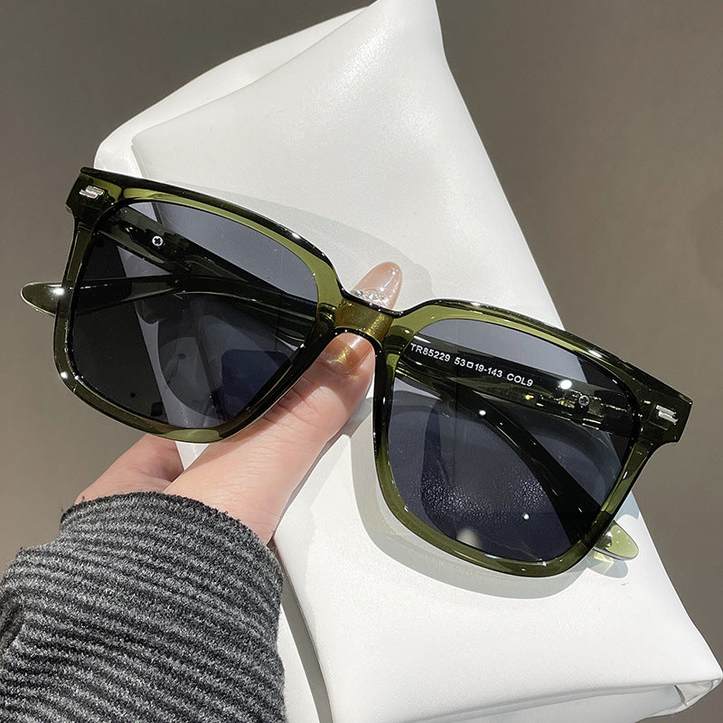 Women's fashionable square sunglasses with UV protection and flexible frame Kalsten
