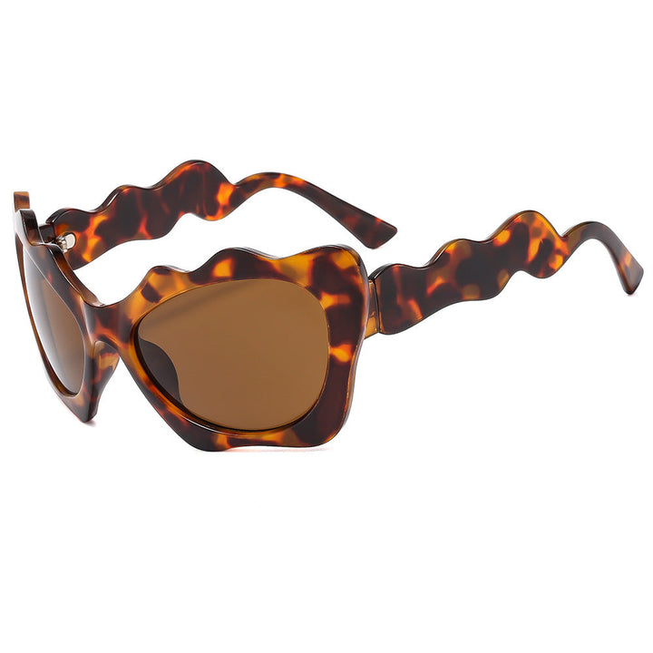 Ladies sunglasses in creative wave design Kalsten
