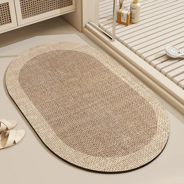 Stylish Textured Bath Mat Kalsten