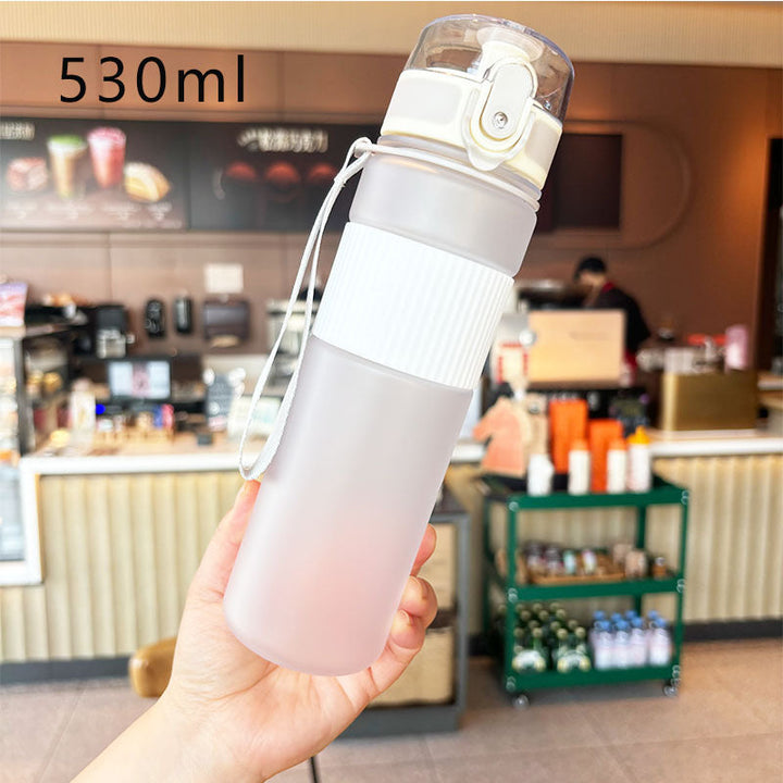 Ladies practical and leak-proof drinking bottle with integrated carrying strap Kalsten