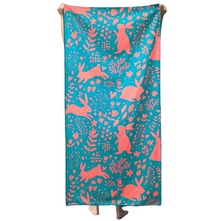 Beach towel with enchanting mermaid design Kalsten