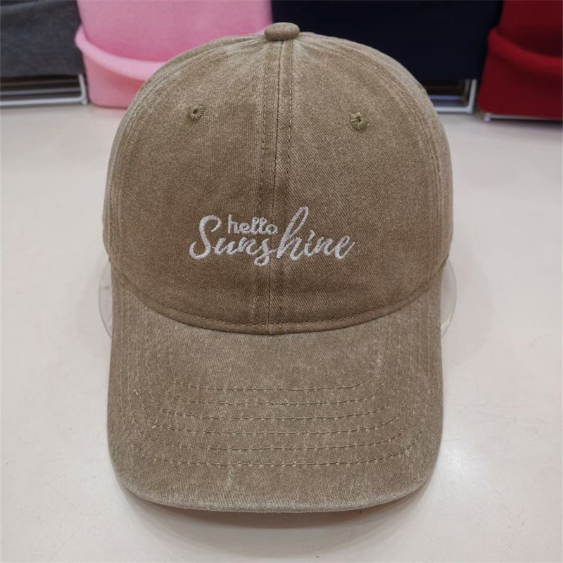 Women's Embroidered Cotton Baseball Cap Kalsten