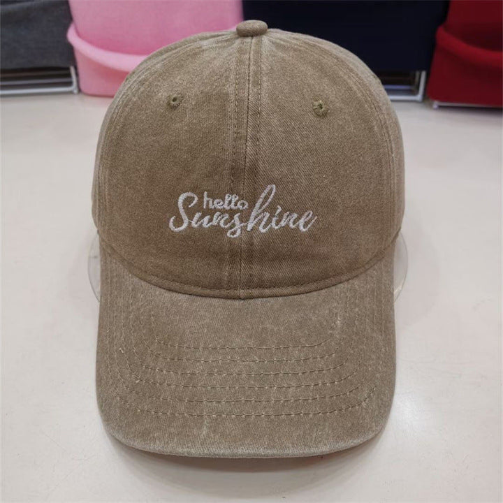 Women's Embroidered Cotton Baseball Cap Kalsten