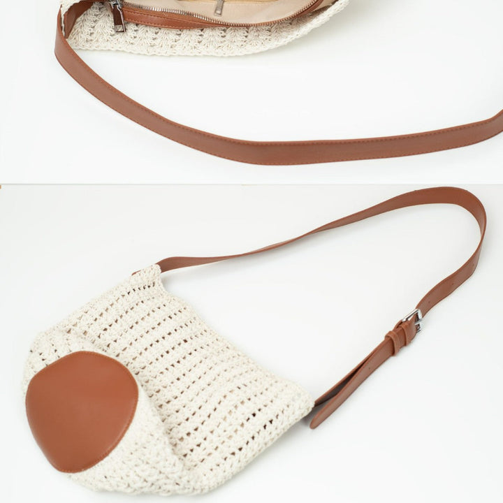 Handbag Made of Crocheted Material Kalsten