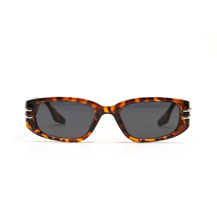 Women's fashionable rectangular sunglasses with elegant metal accents Kalsten