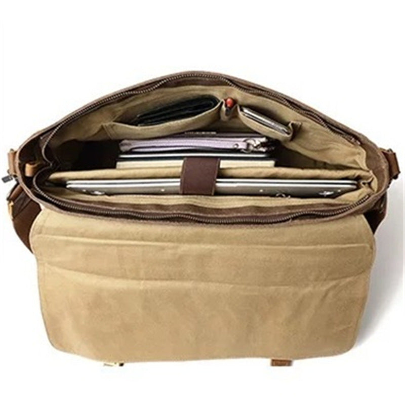 Robust briefcase with vintage design Kalsten