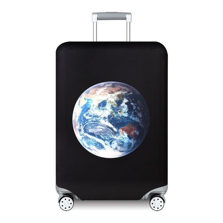 Unisex nan Kids Luggage Cover for Hard Shell Suitcases with Fun Space Design made of Elastic Polyester-Spandex Kalsten