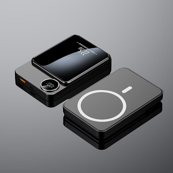 Portable power bank with innovative performance indicator and inductive charging function Kalsten