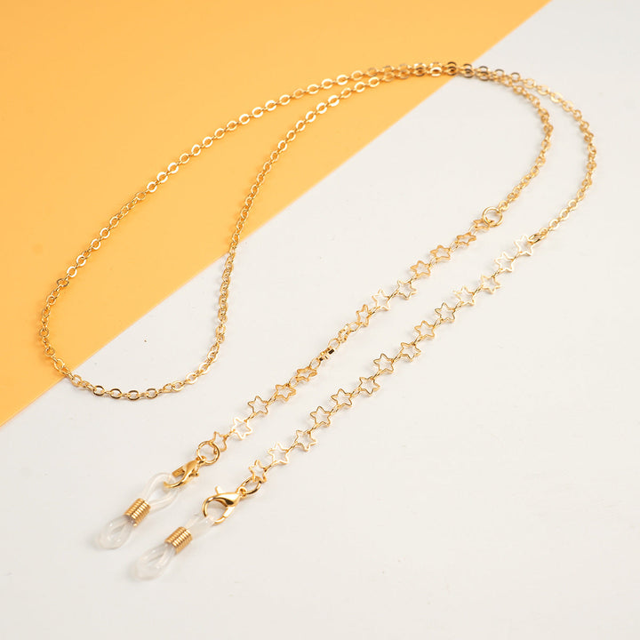 Star-Patterned Eyewear Chain Kalsten