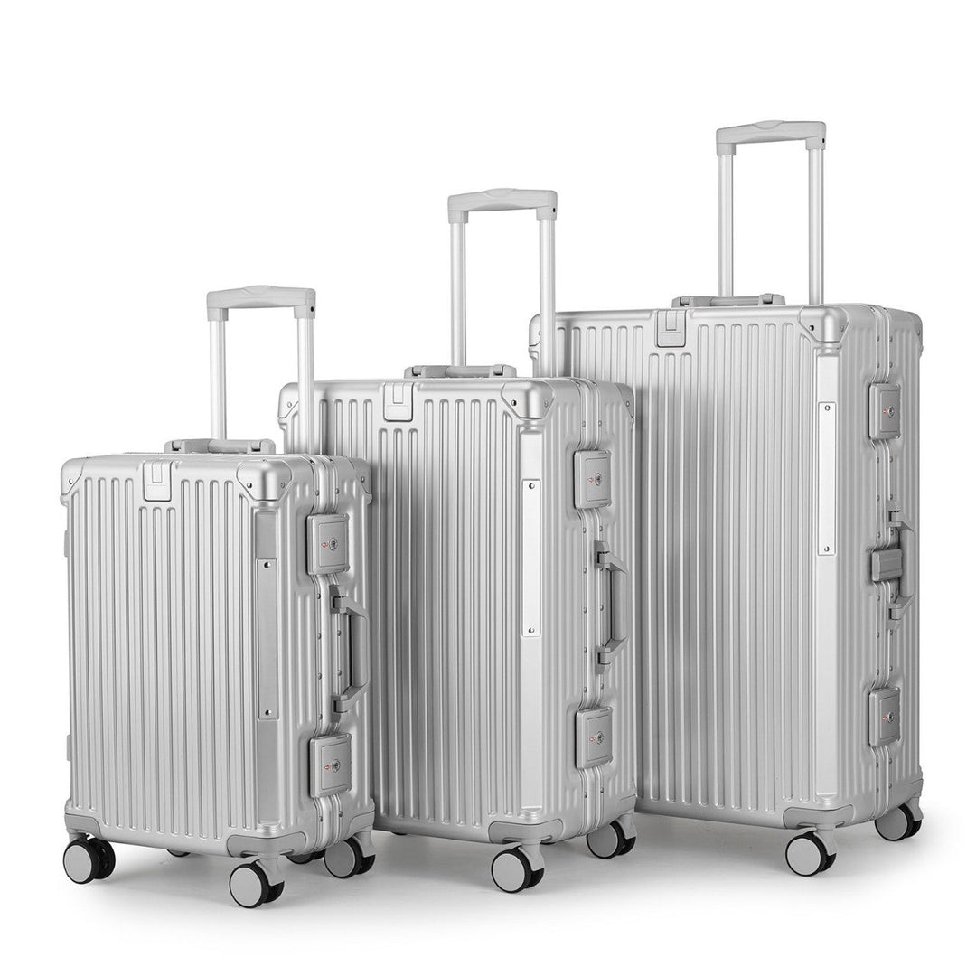 Unisex Aluminum Hard Shell Travel Luggage Set Kalsten