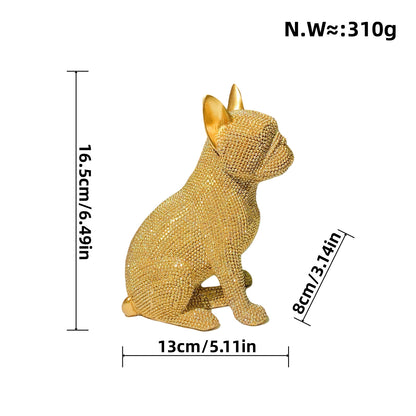Decorative French Bulldog Sculpture Acalora
