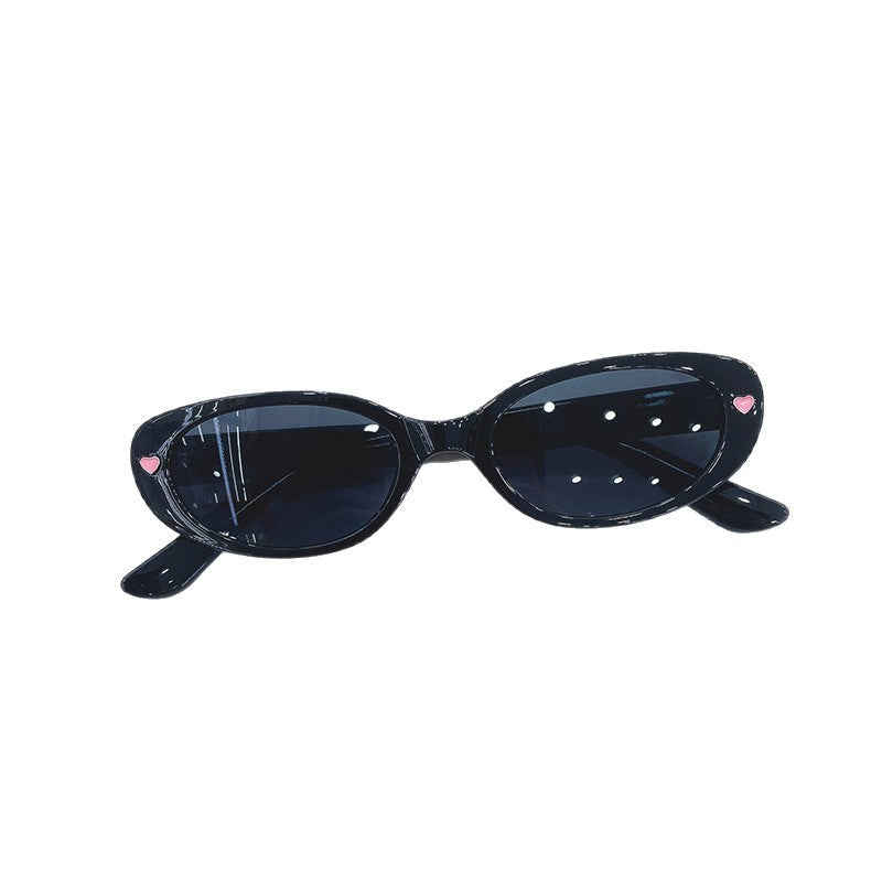Fashionable Cat-Eye Sunglasses with Hearts Kalsten