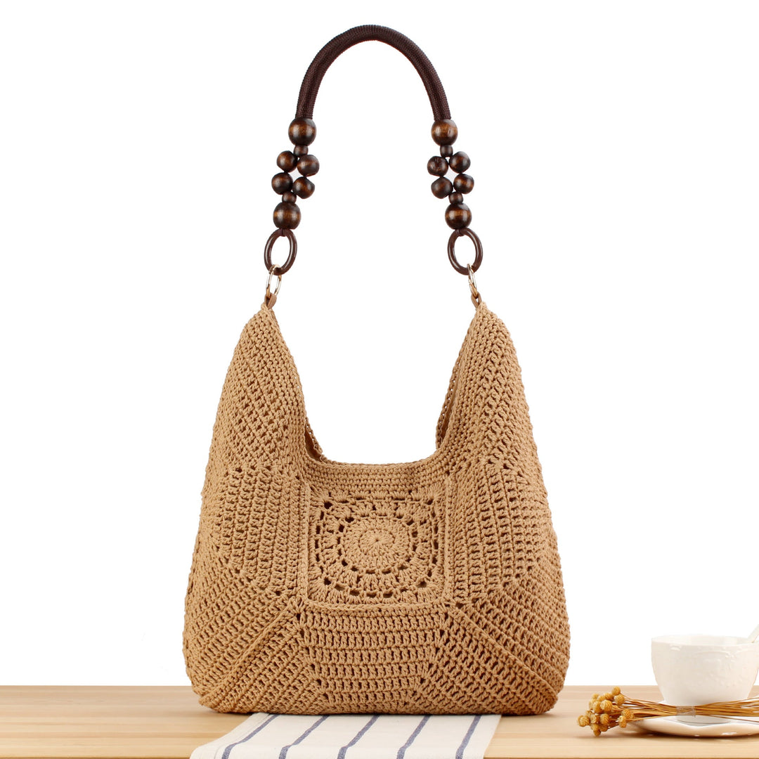 Handbag with Artistic Crochet Pattern Kalsten