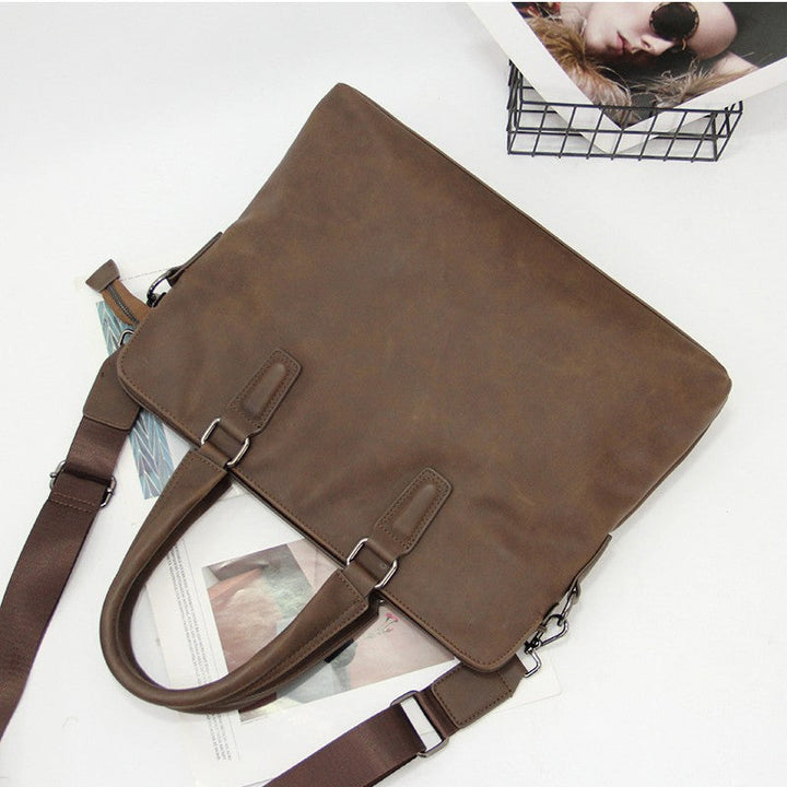 Elegant Briefcase with Removable Shoulder Strap Kalsten