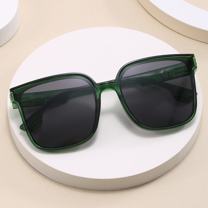 Women stylish square sunglasses with transparent frame Kalsten