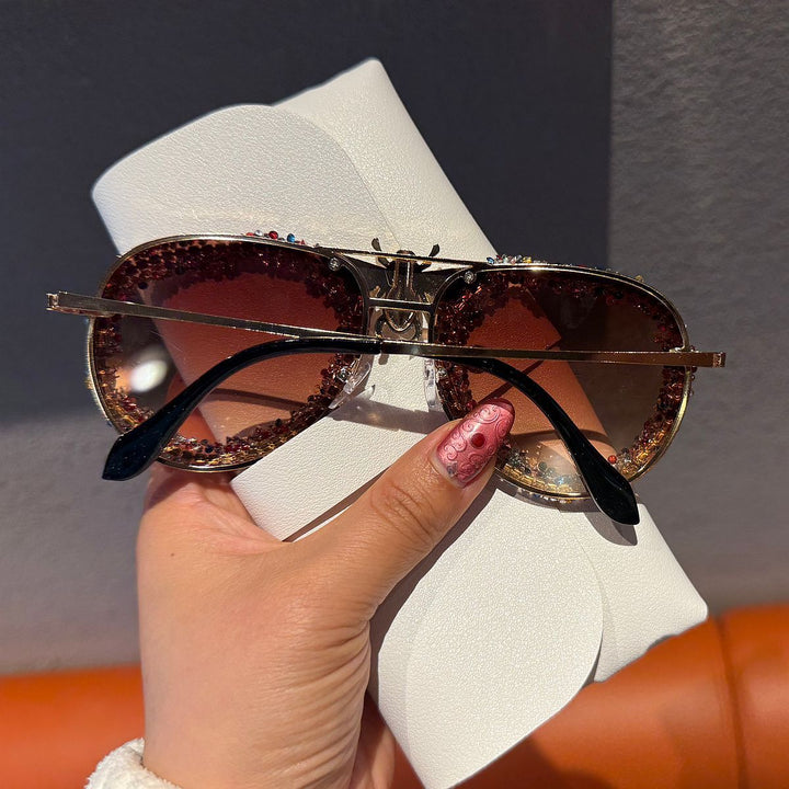 Women's Glamorous Statement Sunglasses with Unique Insect Design Kalsten
