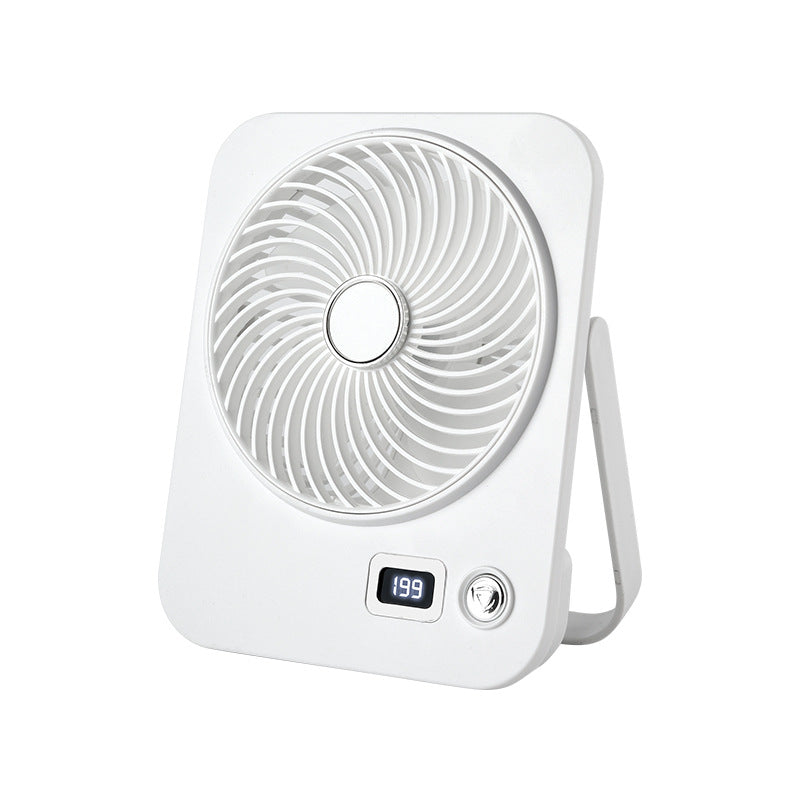 Ladies portable table fan with digital speed display Kalsten