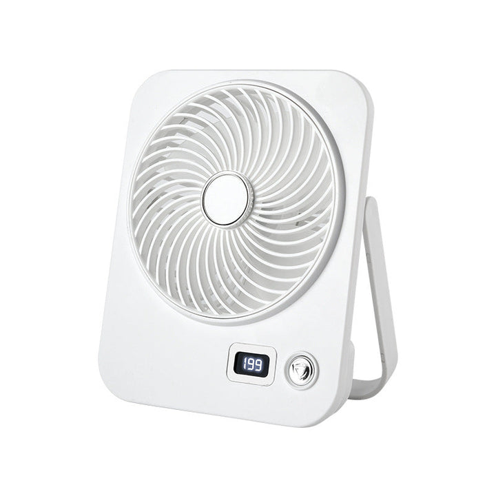 Ladies portable table fan with digital speed display Kalsten