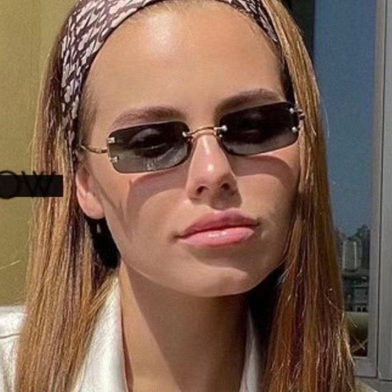 Ladies square sunglasses with high-quality metal frame Kalsten
