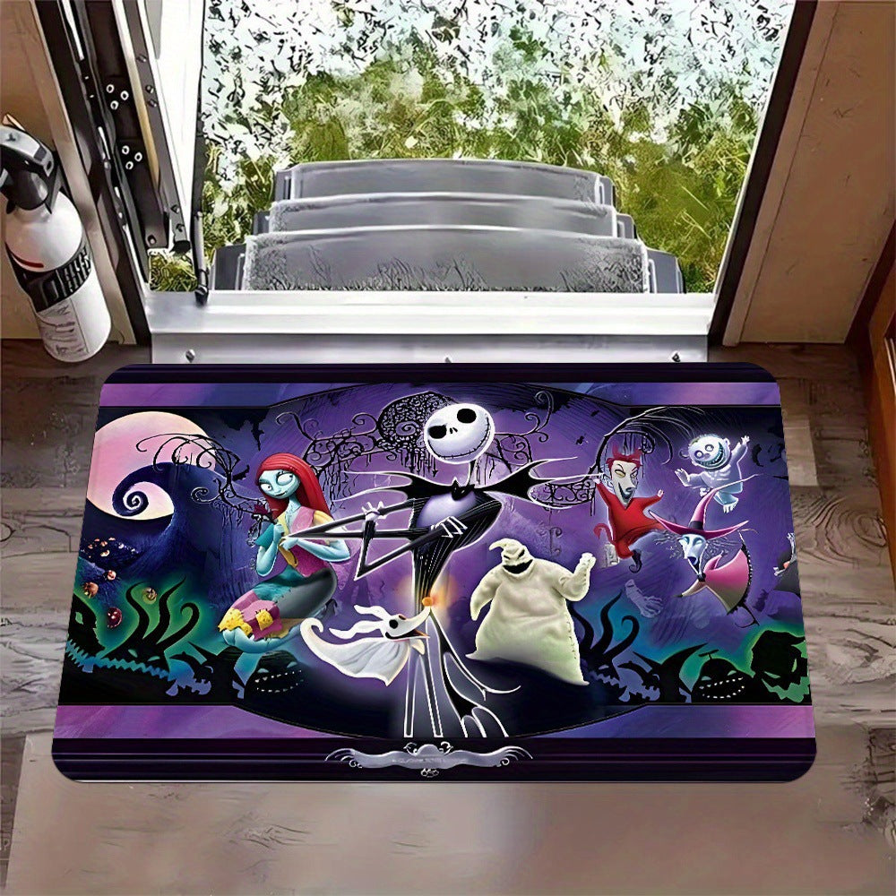 Scary Horror-Themed Floor Mat Acalora