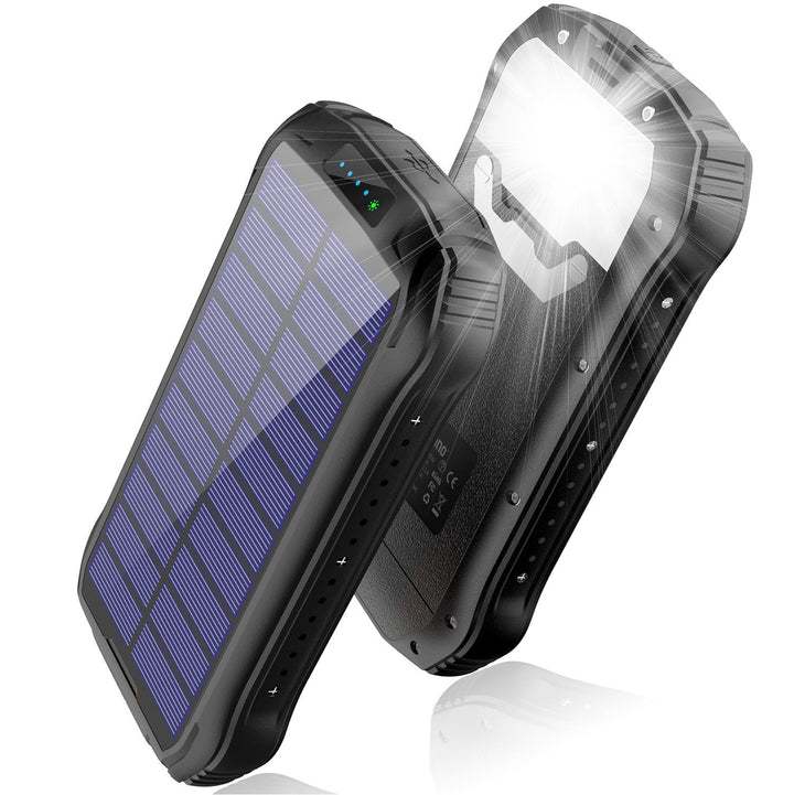 Solar power bank with high storage capacity and IP66 protection Kalsten