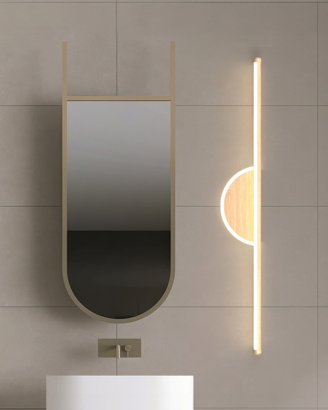 Wood Arc Wall Lamp – Modern Lighting Design