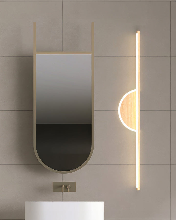 Wood Arc Wall Lamp – Modern Lighting Design