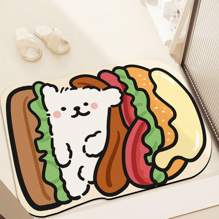 Cartoon Bath Mat Kalsten