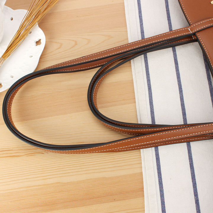 Braided Bast Handbag with Elegant Leather Accents Kalsten
