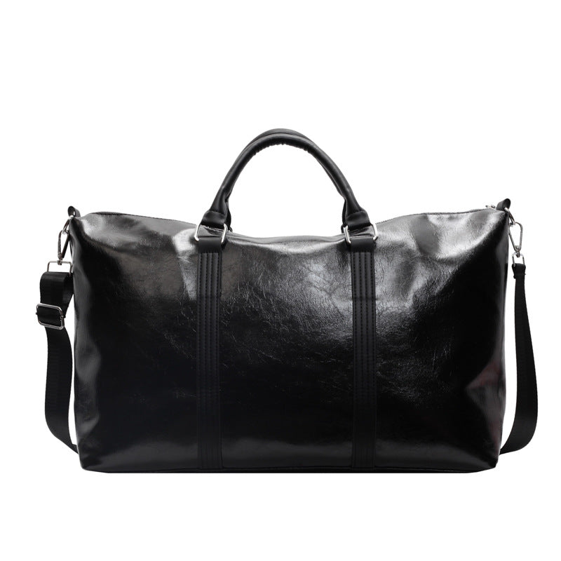 Premium Leather Weekend Duffel Bag Kalsten