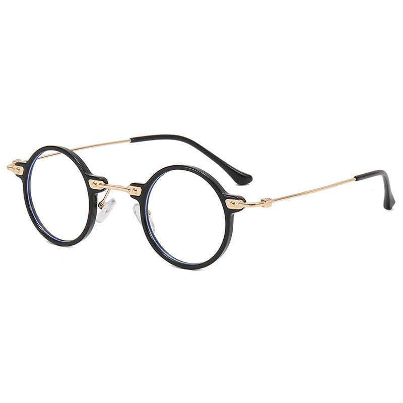Ladies round glasses with delicate metal frame Kalsten