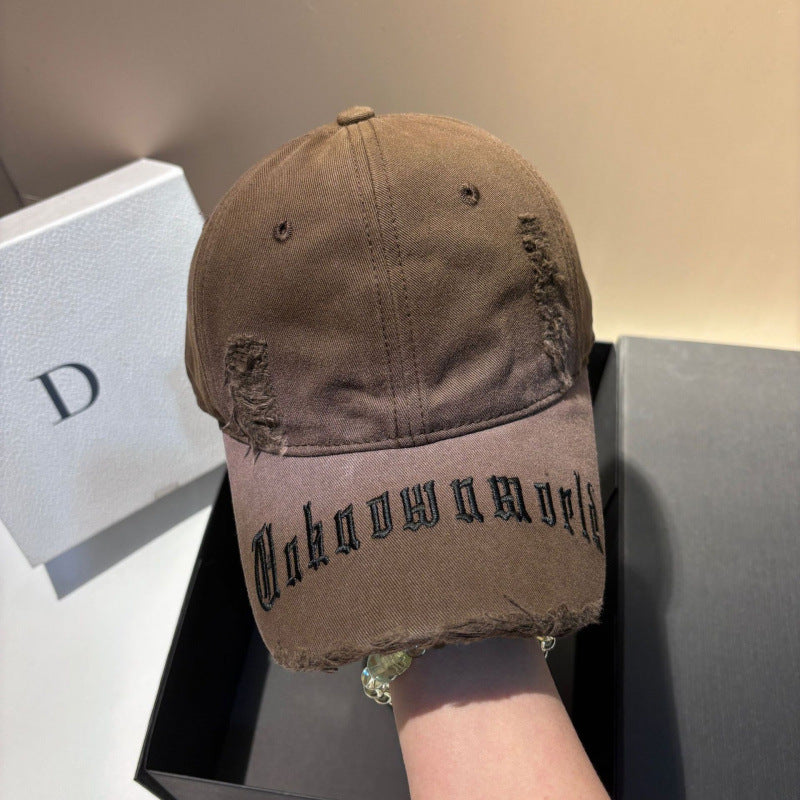 Men's Distressed Graphic Baseball Cap Kalsten