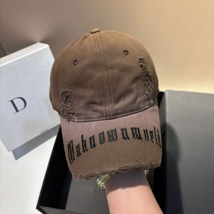 Men's Distressed Graphic Baseball Cap Kalsten