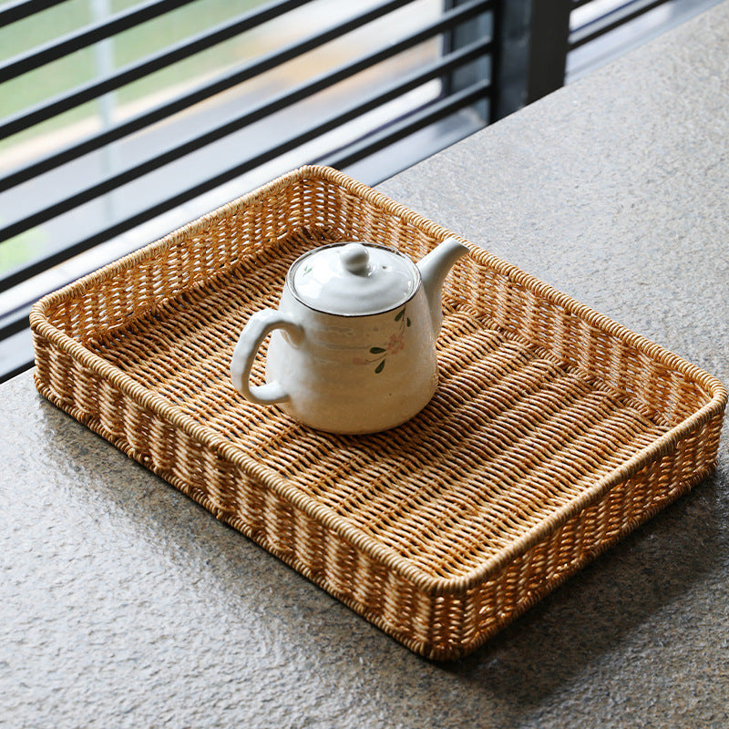Handwoven Decorative Storage Tray Kalsten