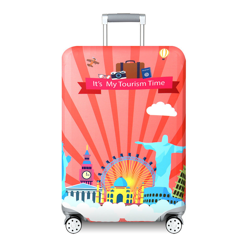 Unisex nan Kids Luggage Cover for Hard Shell Suitcases with Fun Space Design made of Elastic Polyester-Spandex Kalsten