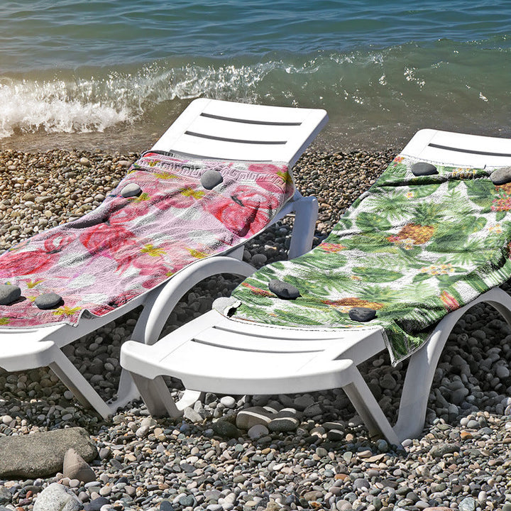 Beach towel made of skin-friendly microfiber with a creative pattern mix Kalsten