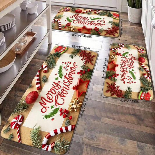 Festive Christmas Kitchen Mat Acalora