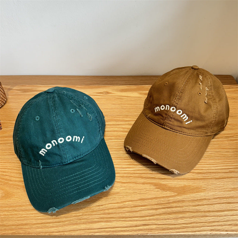 Women's Distressed Cotton Baseball Cap Kalsten