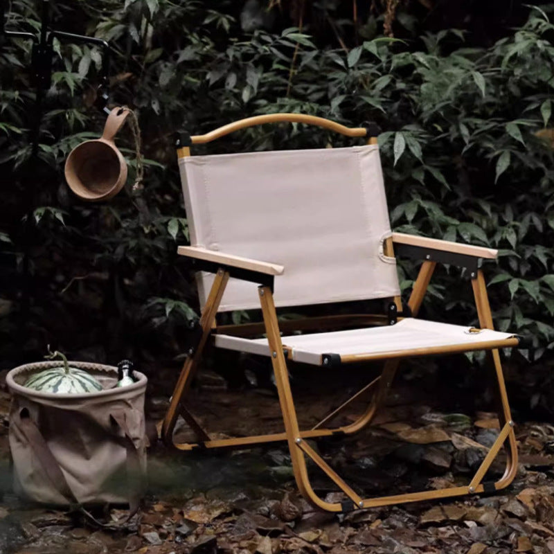 Folding chair with ergonomic backrest and stable frame Kalsten