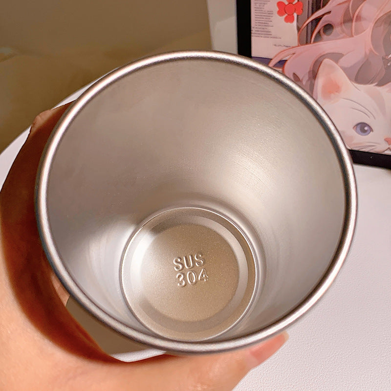 Stainless steel cup with cute seal motif Kalsten