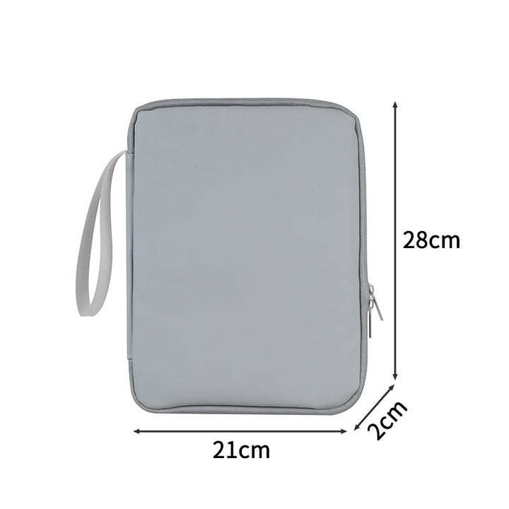 Slim Zip-Up Document Holder Kalsten