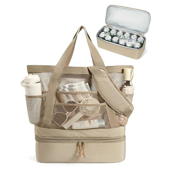 Cooler bag with multifunctional compartments Kalsten