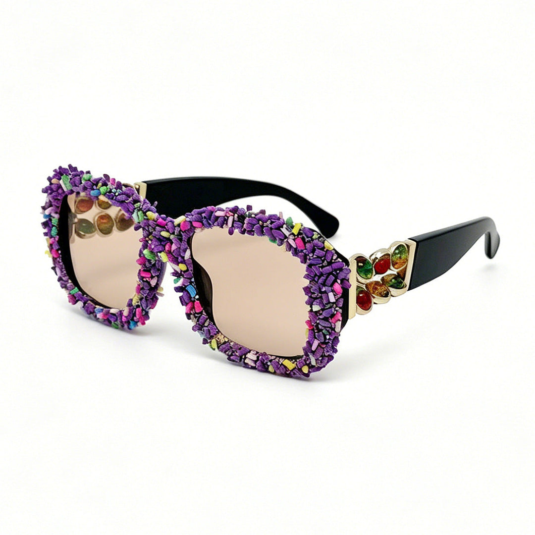 Women's sunglasses with creative candy trim Kalsten